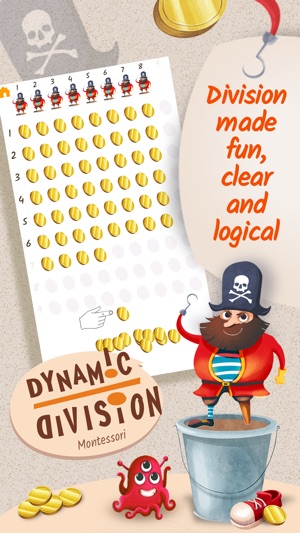 Montessori MatheMAGICs: Dynamic Division Lite - Educational (圖1)-速報App