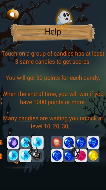Candy Halloween Touch FREE screenshot-3