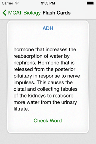 MCAT Biology screenshot 4