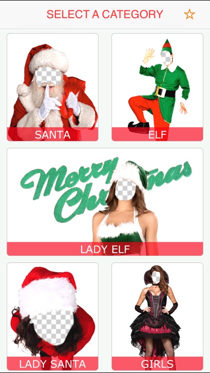 Merry Christmas Face Photo Booth Free Camera Fx - turn yourself into Santa Claus & Xmas Elf