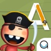 Icky the Pirate -  Treasure Trace - Learn to write Uppercase ABC - Lesson 2 of 3 FREE