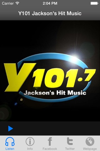 Y101 Jackson's Hit Music screenshot 2