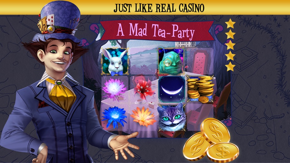 Free mad hatter slot machine