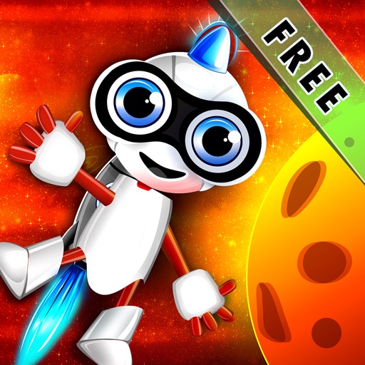 Nerd Bot Rocket : The Flying Robot Cosmos Quest in Space iOS App