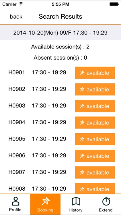 FWD eBooking HotDesk