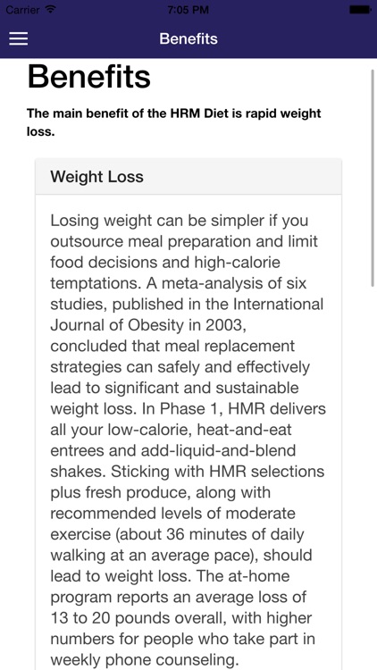 HMR Diet screenshot-3