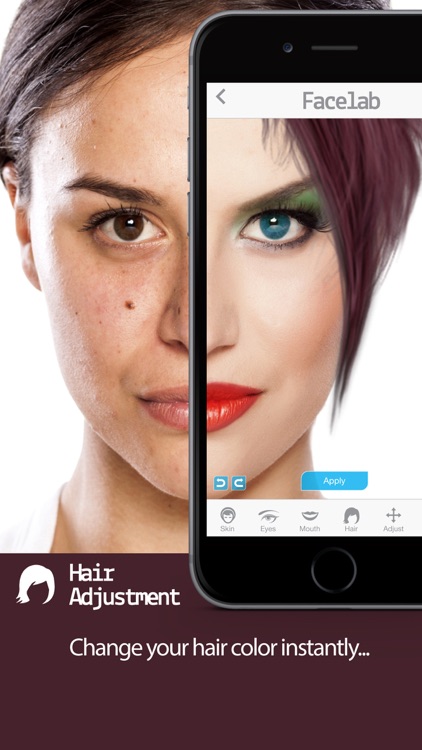 FaceLab - perfect makeover cosmetic retouch & free selfie makeup app screenshot-3