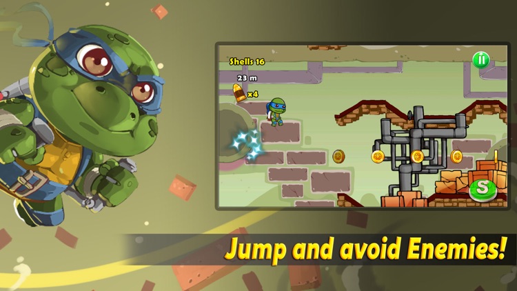 Super Turtle Jetpack Runner screenshot-3