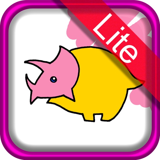 Dino Coloring for Kids Lite : iPhone edition icon