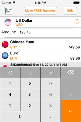 Currency Converter MyCurrency screenshot 3