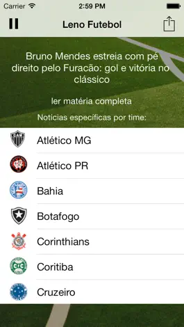 Game screenshot Leno Futebol mod apk