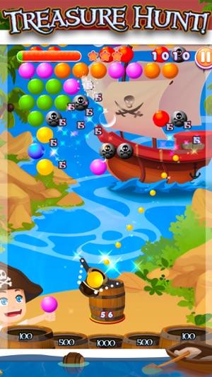 Bubble Land Pirates: Junior King Treasure Shooter(圖2)-速報App