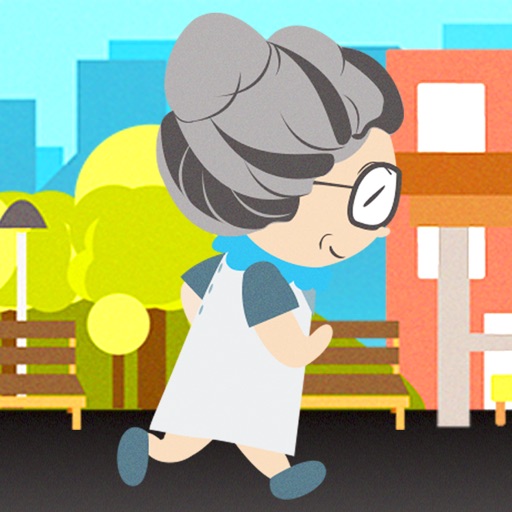 Granny Walks Around The World iOS App