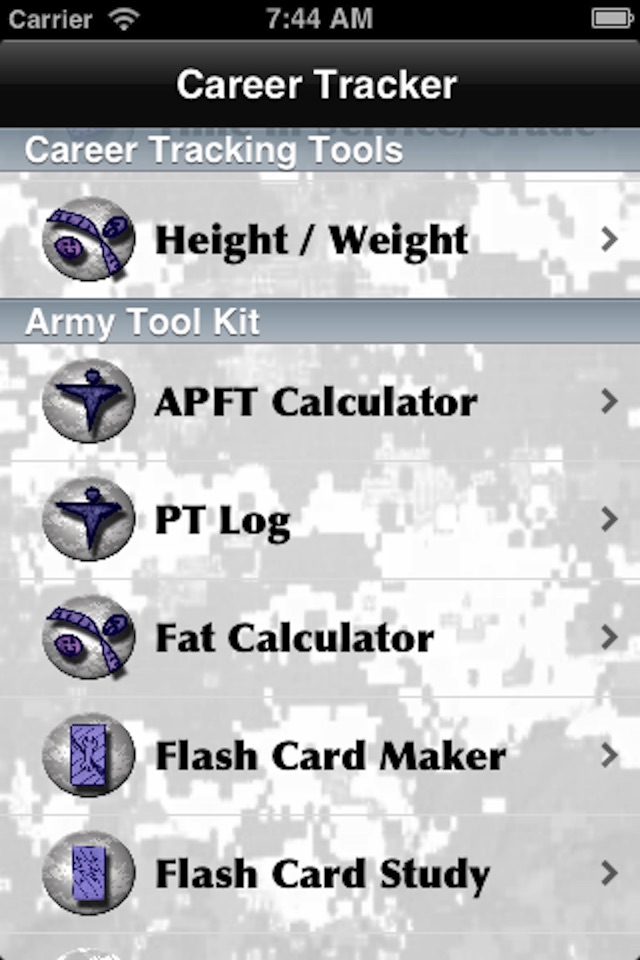 Soldier Career Tracker screenshot 2