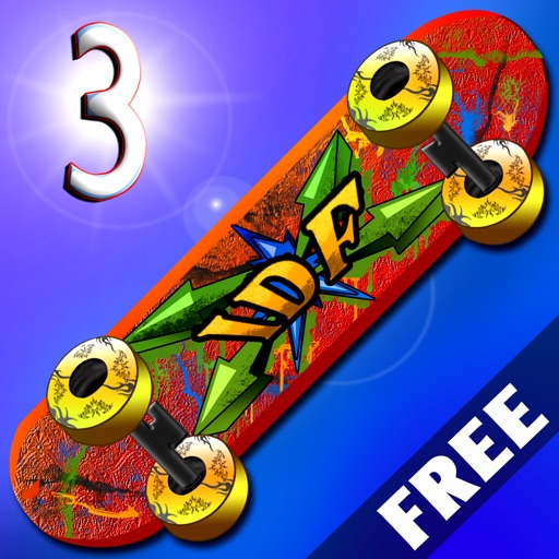 Skate Parkour Mania 3 : The Extreme Ollie Jump and Tricks City Sport - Free Edition iOS App