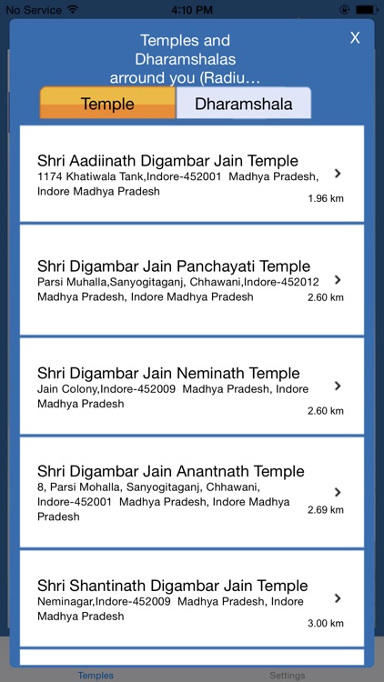 Digambar-Jain Temples screenshot-4