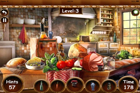 Hidden objects cooking master screenshot 2