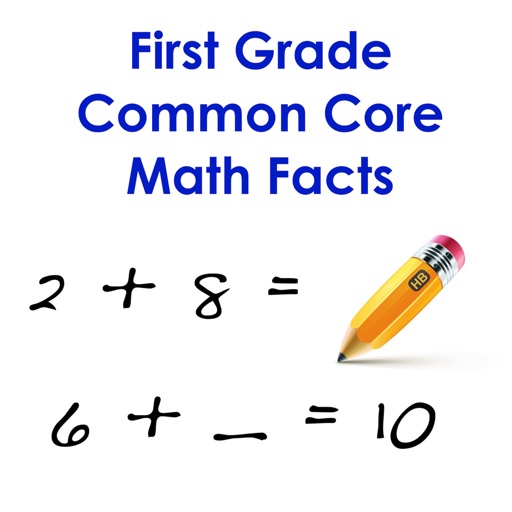 First Grade Common Core Math Facts icon