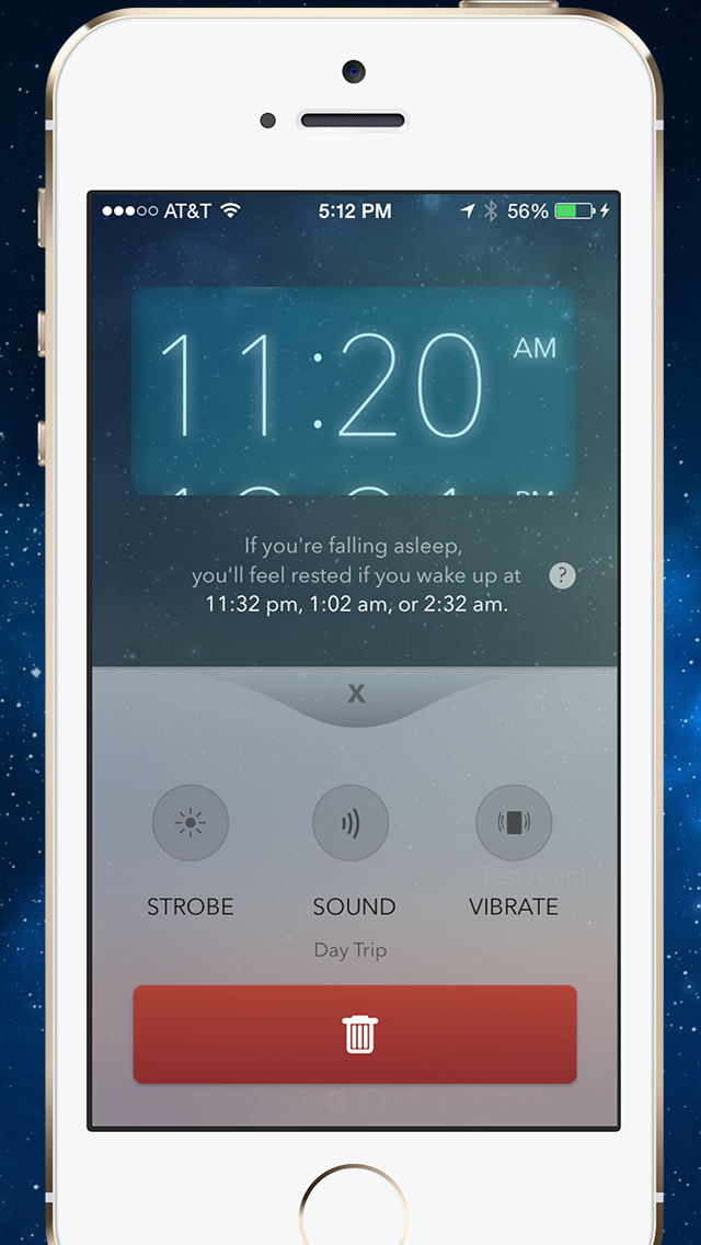 How to cancel & delete Rise & Shine: Smiling Alarm Clock from iphone & ipad 3