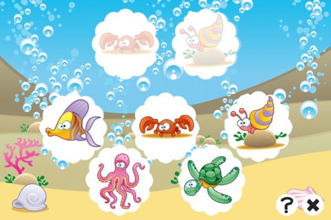 Animal-s Underwater Memo For Kids: Fun Education-al Kids Game screenshot 4