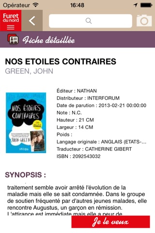 Furet du Nord screenshot 2