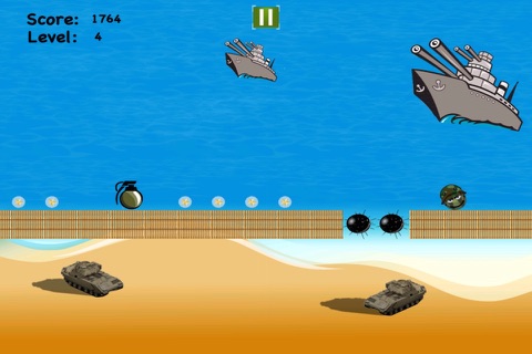 A Military World Domination - War Soldier Bouncing Challenge screenshot 4