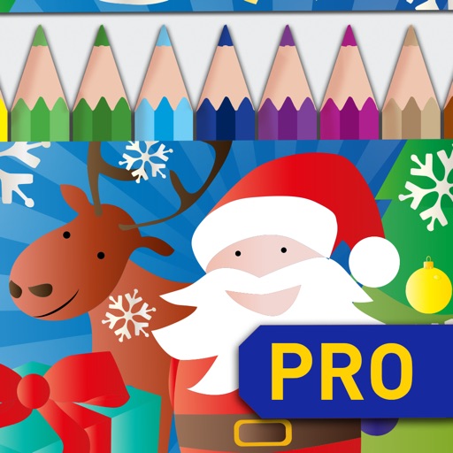 Draw and Colour: Xmas PRO iOS App