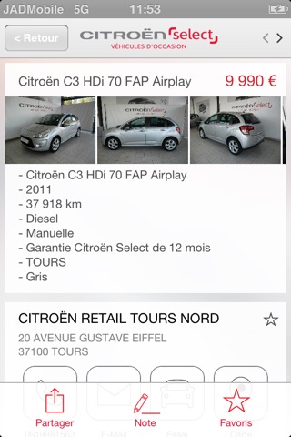 Citroën Select Occasions screenshot 3