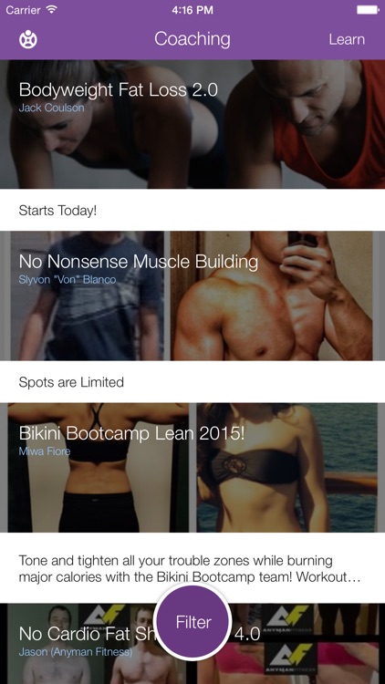 Fitocracy-Fitness Community & Personal Coaching screenshot-3