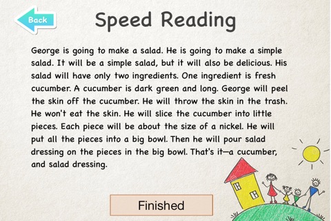 Home Schooling - Speed Reading screenshot 2