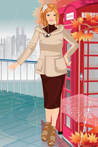 London Girl Dress Up Game screenshot 3