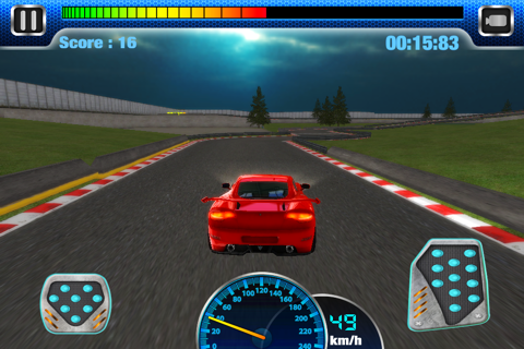 3D Night Track Racer HD Full Version screenshot 2