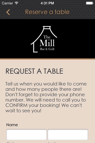 The Mill Bar & Grill, & Carbon screenshot 4