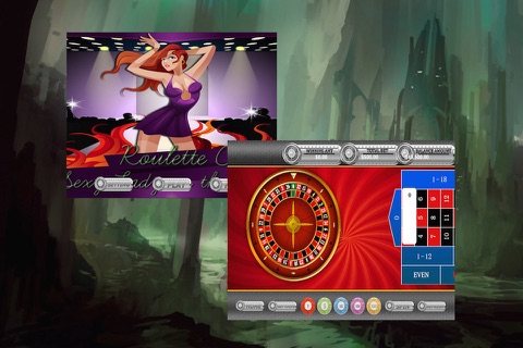Roulette Casino Sexy Lady HD screenshot 2