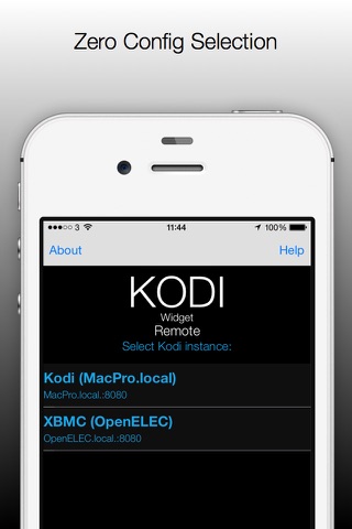 Kodi / XBMC Remote Control Widget screenshot 2