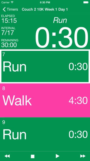 FlexiTimer Interval Timer (Running, HIIT, Circuits, Tabatas,(圖1)-速報App