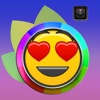Creative Emoji Booth -attach new popular emoticon stickers on photo & share with friends