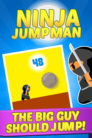 Ninja Jump Man - Test Your Reflex Skills screenshot 3