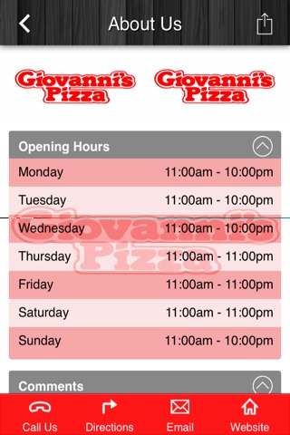 Giovanni's Pizza Bemidji screenshot 2