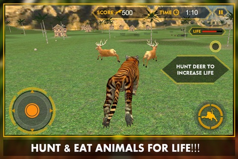 Angry Tiger Attack Simulator 3D screenshot 2