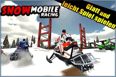 SnowMobile Racing 3D ( Action Race Game / Games ) screenshot 3