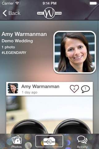 Wedsite: Guest Photos screenshot 4