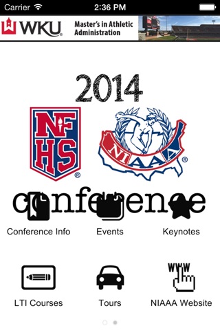 2014 NIAAA & NFHS Conference screenshot 2