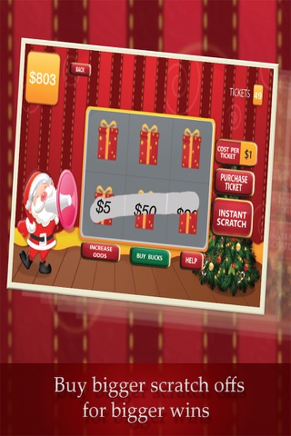 Holiday Gold Lotto Scratchers - Win Big with instant Lottery Scratch-Offs, Snow, Winter and Christmas Cards FREE screenshot 2