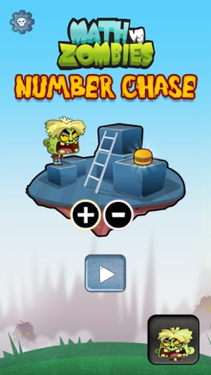 Number Chase - Math Vs Zombies - Math Games K4(圖1)-速報App