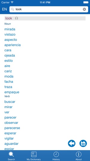 Spanish <> English Dictionary + Vocabulary trainer Free(圖2)-速報App