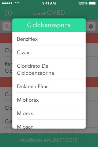 Lista de Preços - Medicamentos screenshot 2