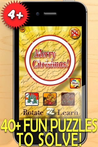 Rotate 2 Learn – Full FREE Christmas Edition Fun Puzzles screenshot 3