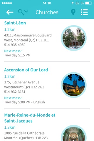 Diocèse de Montréal screenshot 3