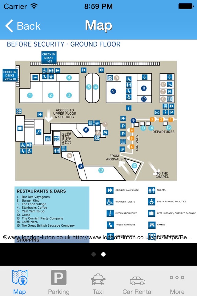 London Luton Airport - iPlane Flight Information screenshot 4